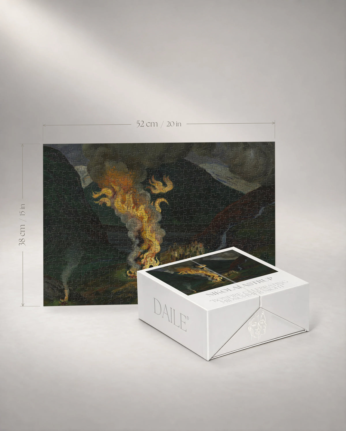 500-piece puzzle with the DAILE Mini gift box #set:mini-500