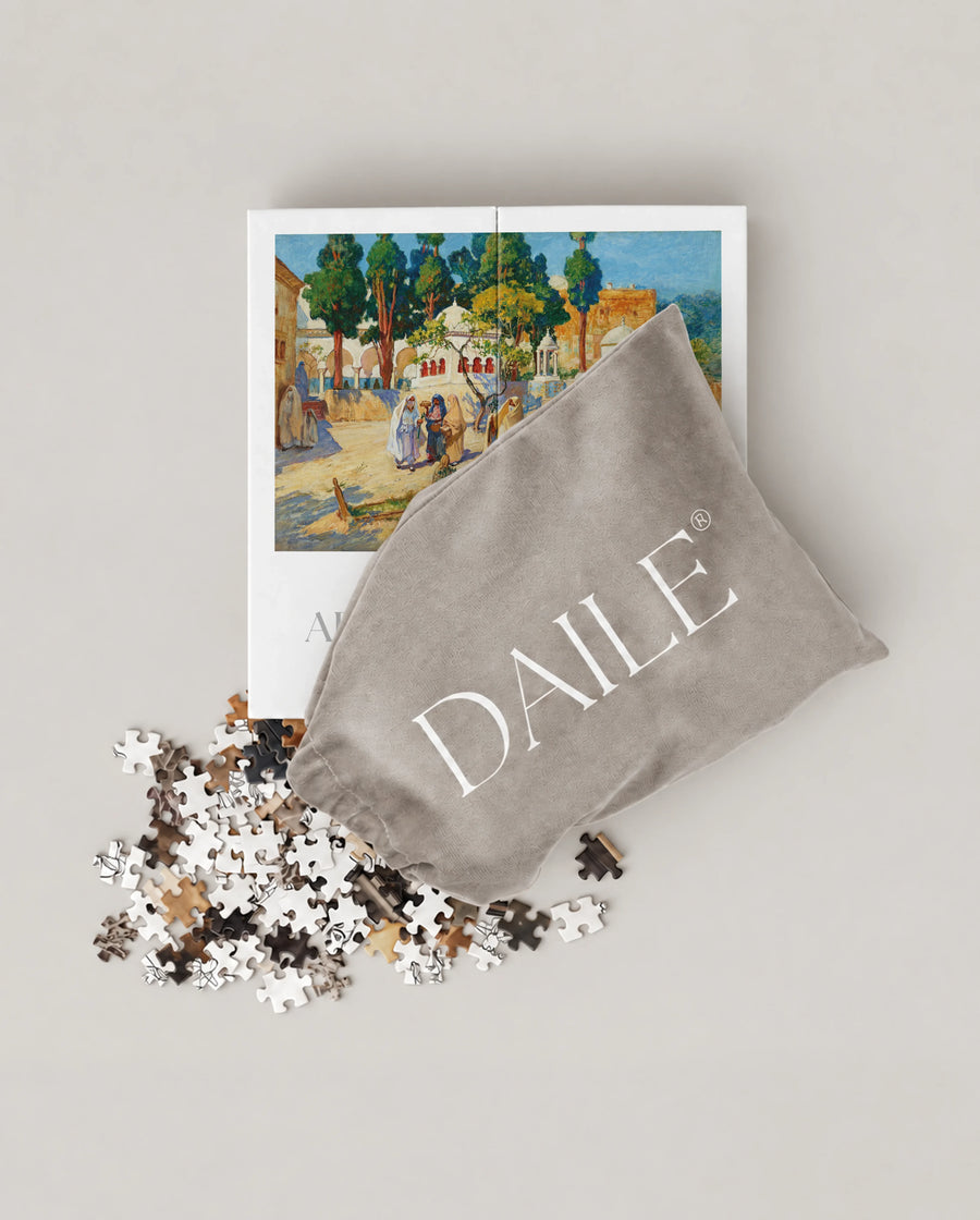DAILE Mini set seen from above with pouch