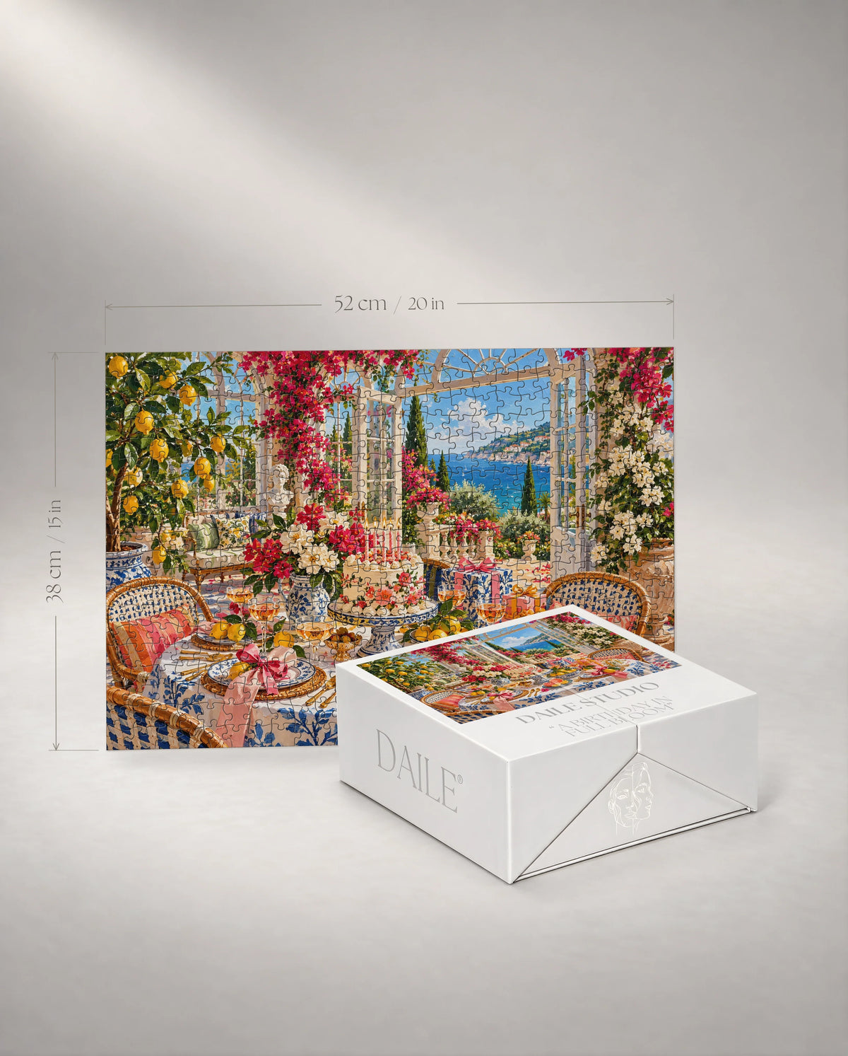 500-piece puzzle with the DAILE Mini gift box #set:mini-500