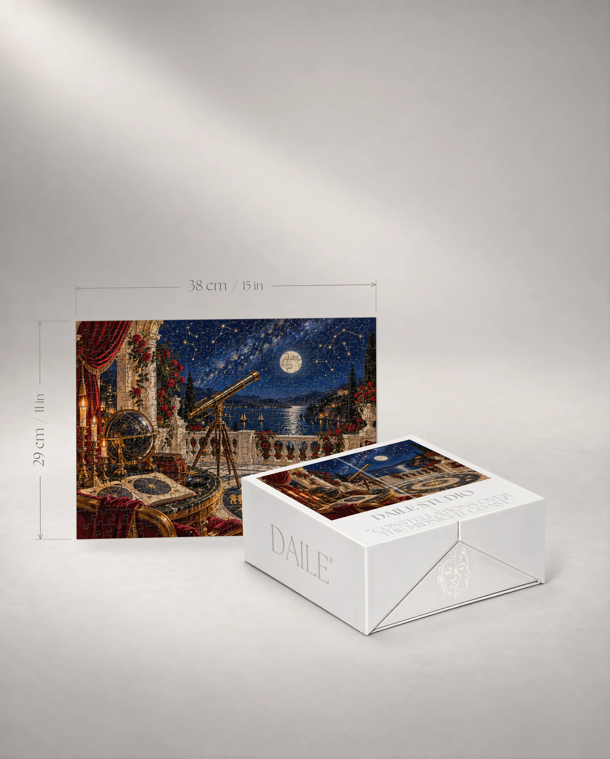 300-piece puzzle with the DAILE Mini gift box #set:mini-300