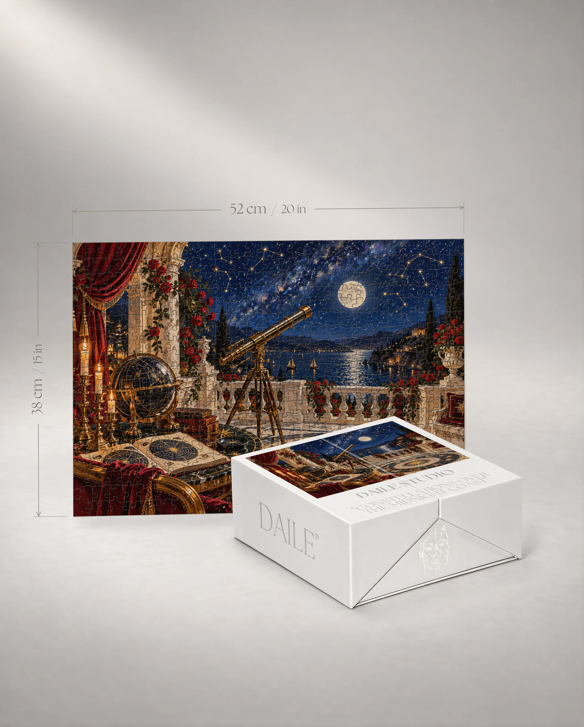 500-piece puzzle with the DAILE Mini gift box #set:mini-500