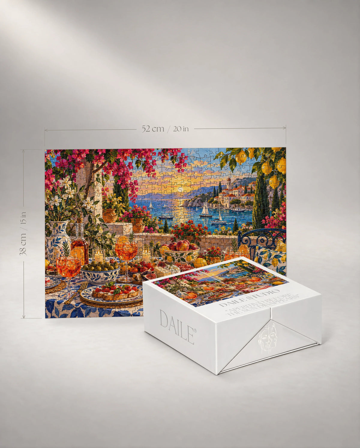 500-piece puzzle with the DAILE Mini gift box #set:mini-500