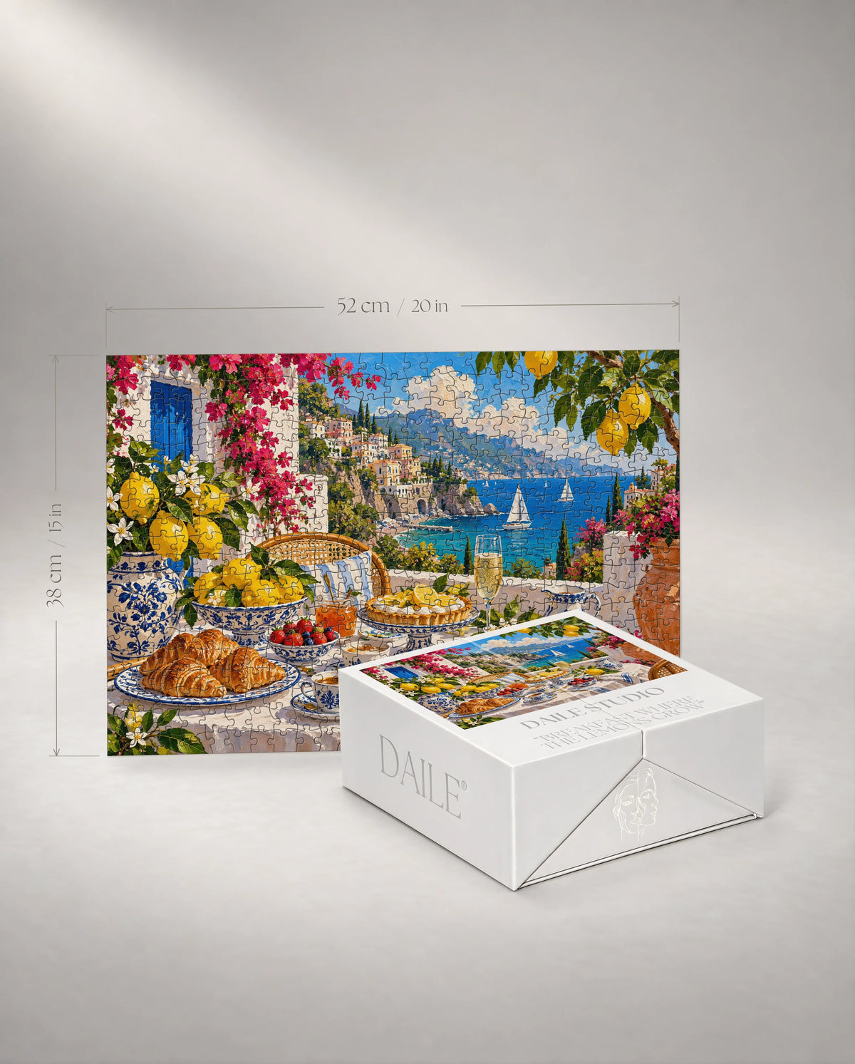 500-piece puzzle with the DAILE Mini gift box #set:mini-500