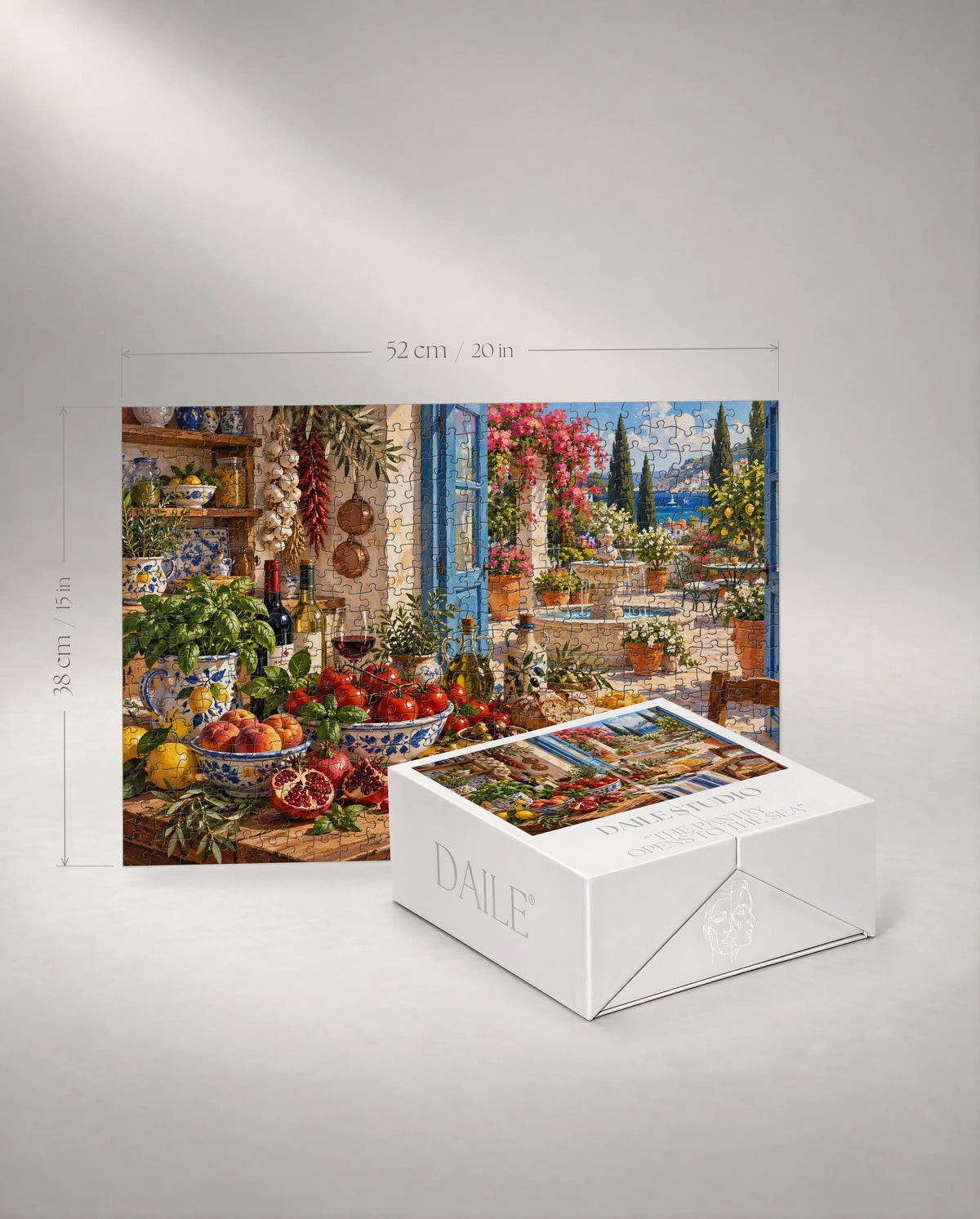 500-piece puzzle with the DAILE Mini gift box #set:mini-500