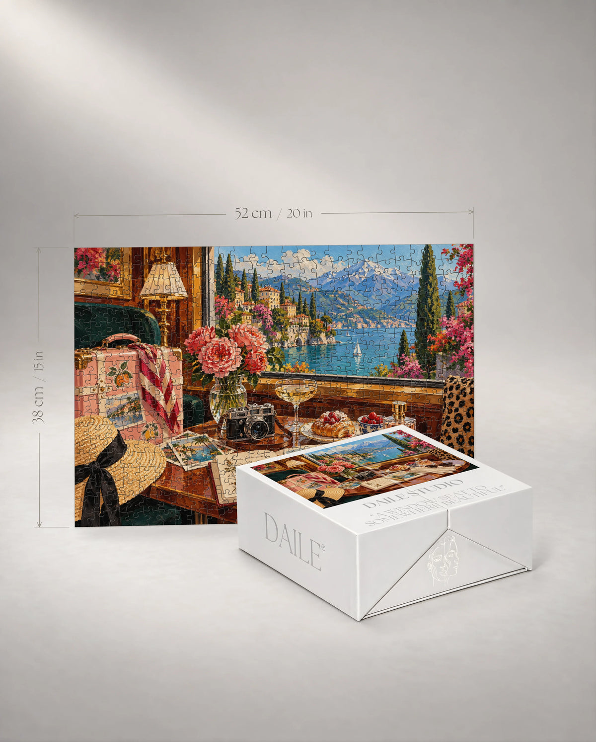 500-piece puzzle with the DAILE Mini gift box #set:mini-500