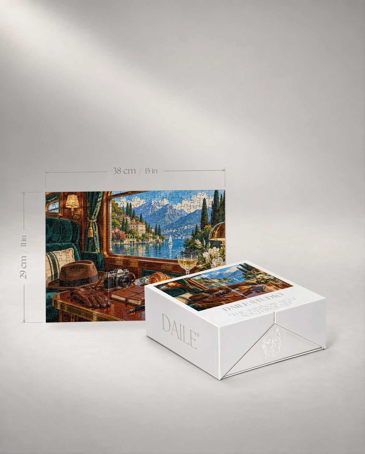 300-piece puzzle with the DAILE Mini gift box #set:mini-300