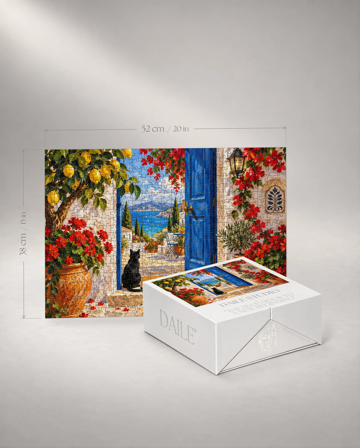 500-piece puzzle with the DAILE Mini gift box #set:mini-500