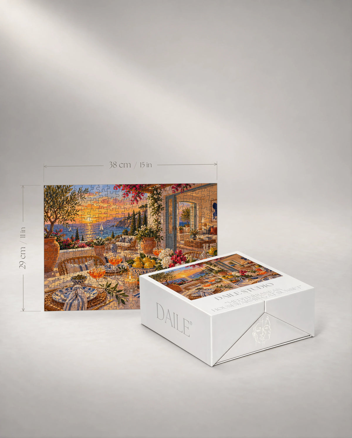 300-piece puzzle with the DAILE Mini gift box #set:mini-300