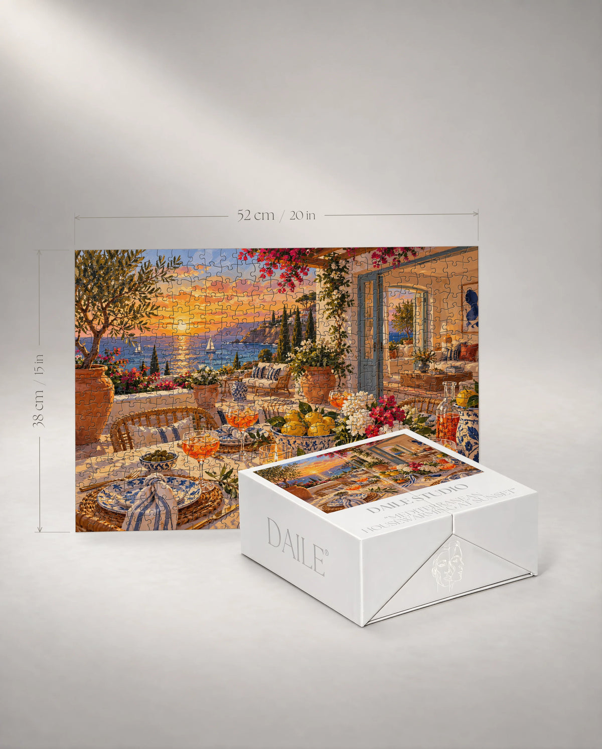 500-piece puzzle with the DAILE Mini gift box #set:mini-500
