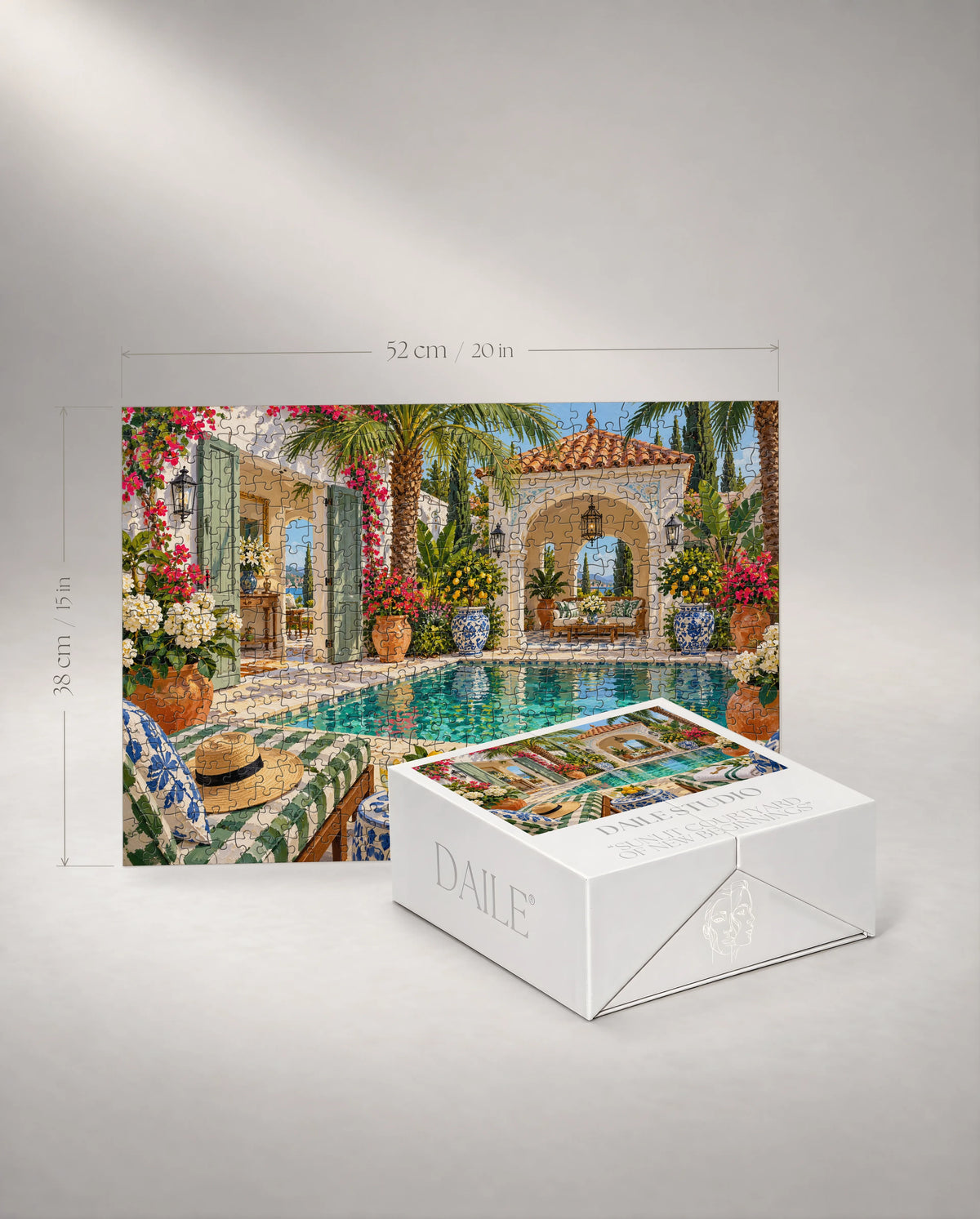 500-piece puzzle with the DAILE Mini gift box #set:mini-500