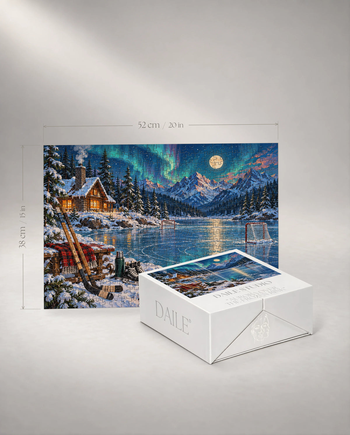 500-piece puzzle with the DAILE Mini gift box #set:mini-500