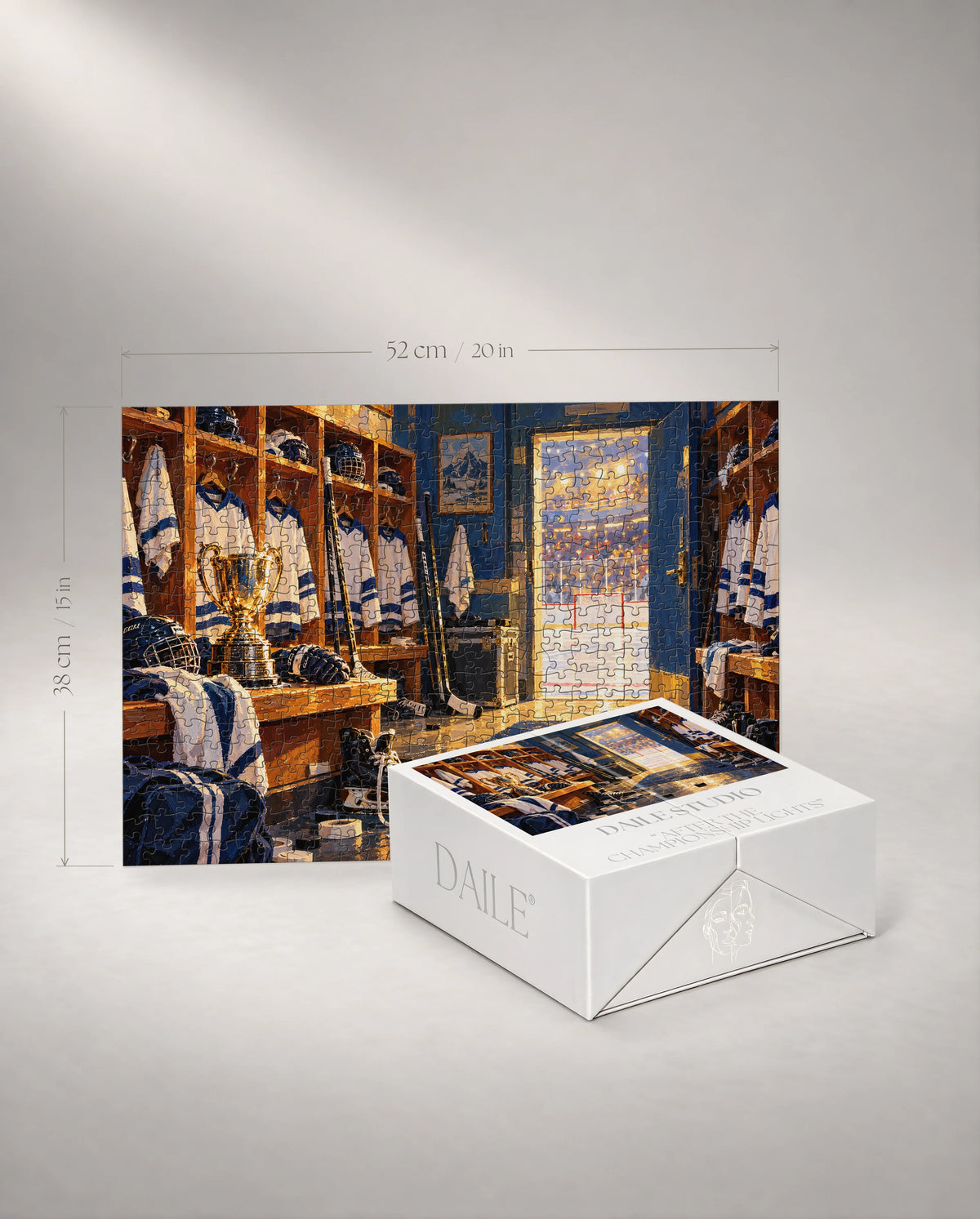 500-piece puzzle with the DAILE Mini gift box #set:mini-500