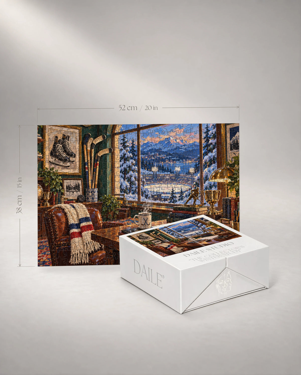 500-piece puzzle with the DAILE Mini gift box #set:mini-500