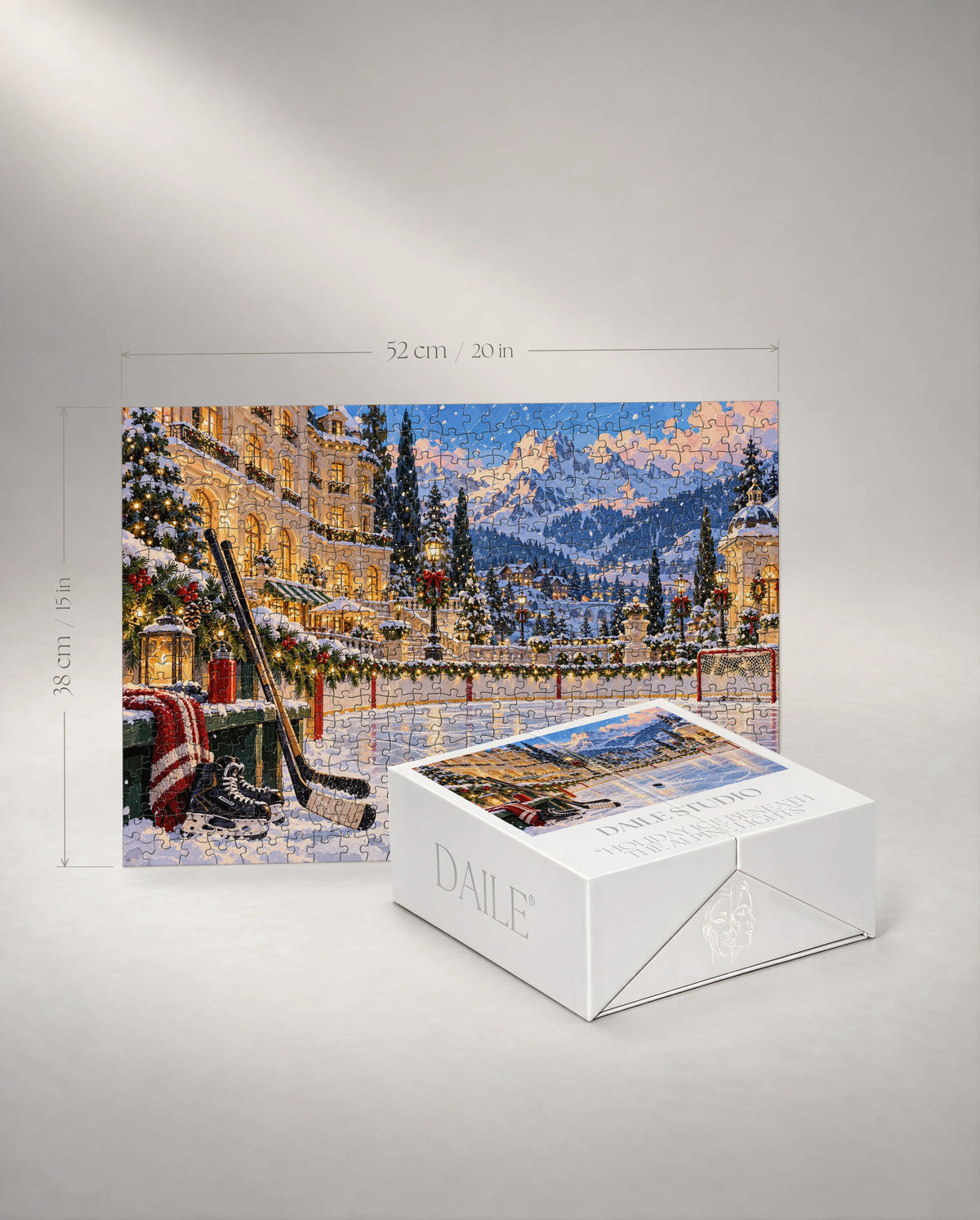 500-piece puzzle with the DAILE Mini gift box #set:mini-500