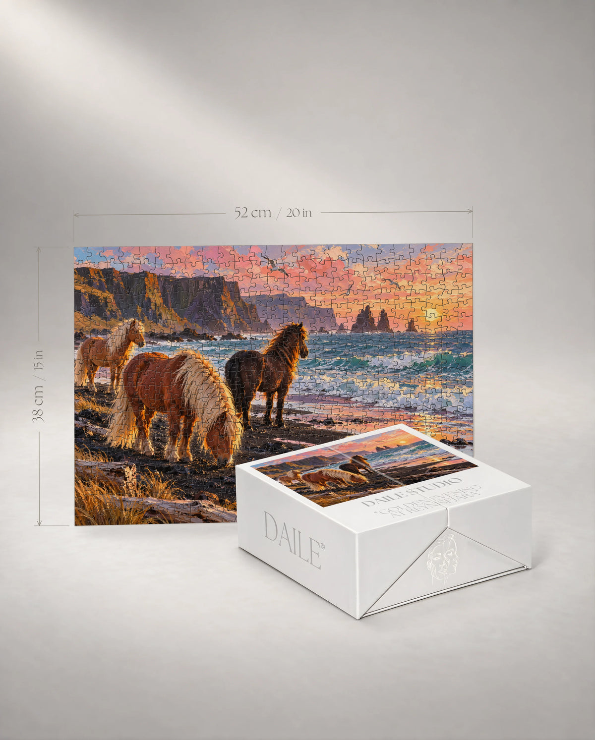 500-piece puzzle with the DAILE Mini gift box #set:mini-500
