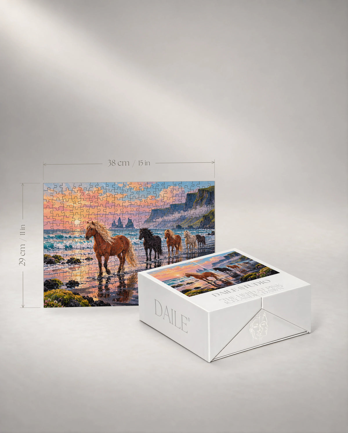 300-piece puzzle with the DAILE Mini gift box #set:mini-300