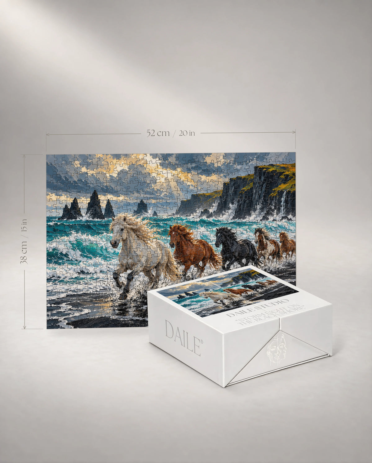 500-piece puzzle with the DAILE Mini gift box #set:mini-500