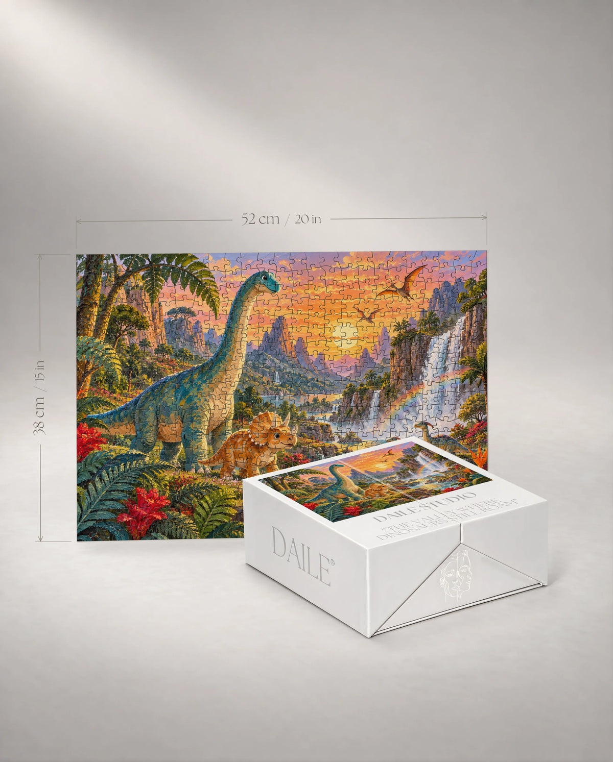 500-piece puzzle with the DAILE Mini gift box #set:mini-500