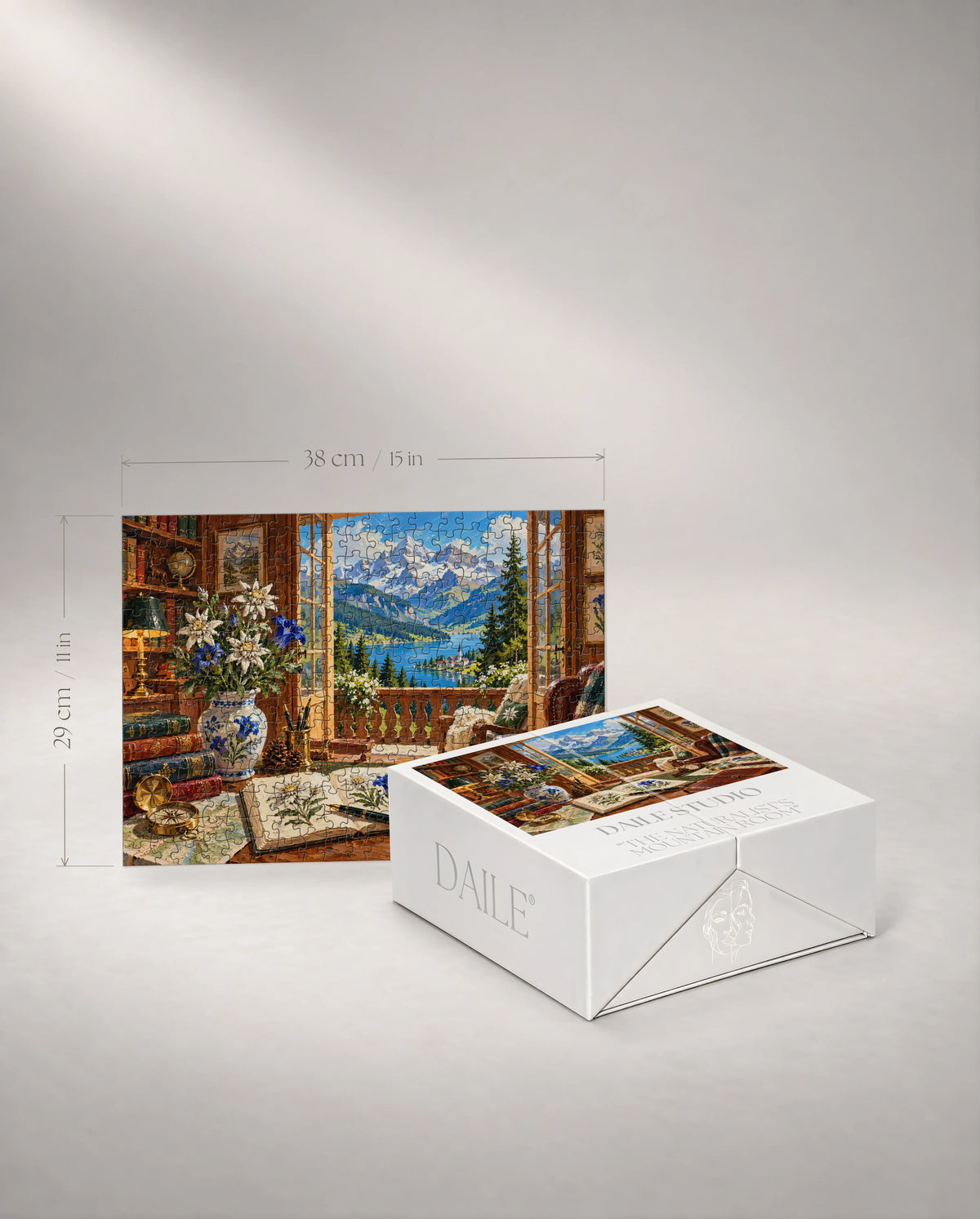 300-piece puzzle with the DAILE Mini gift box #set:mini-300