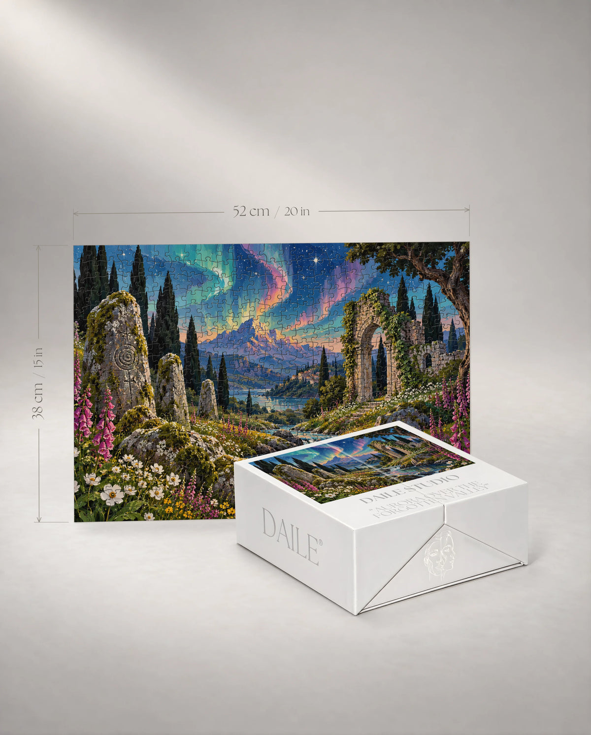 500-piece puzzle with the DAILE Mini gift box #set:mini-500