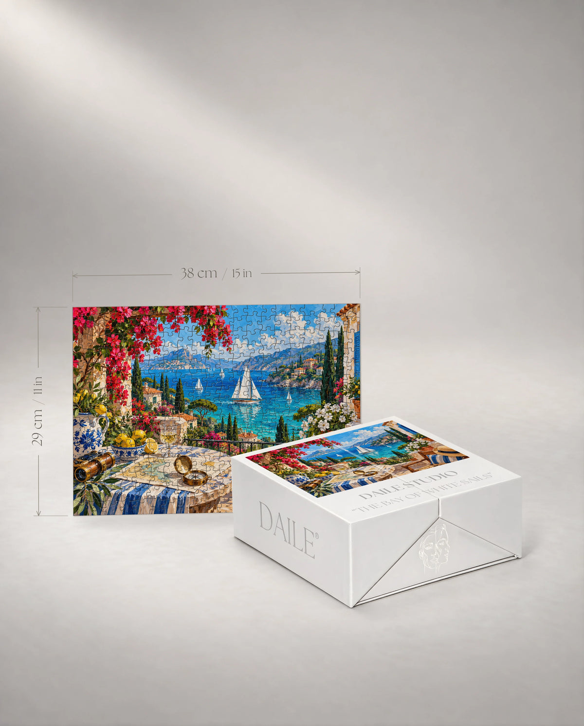 300-piece puzzle with the DAILE Mini gift box #set:mini-300