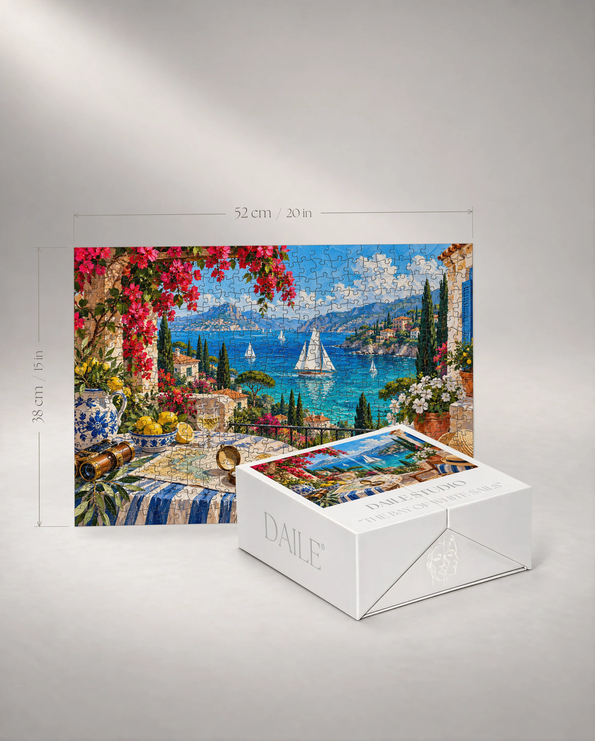 500-piece puzzle with the DAILE Mini gift box #set:mini-500