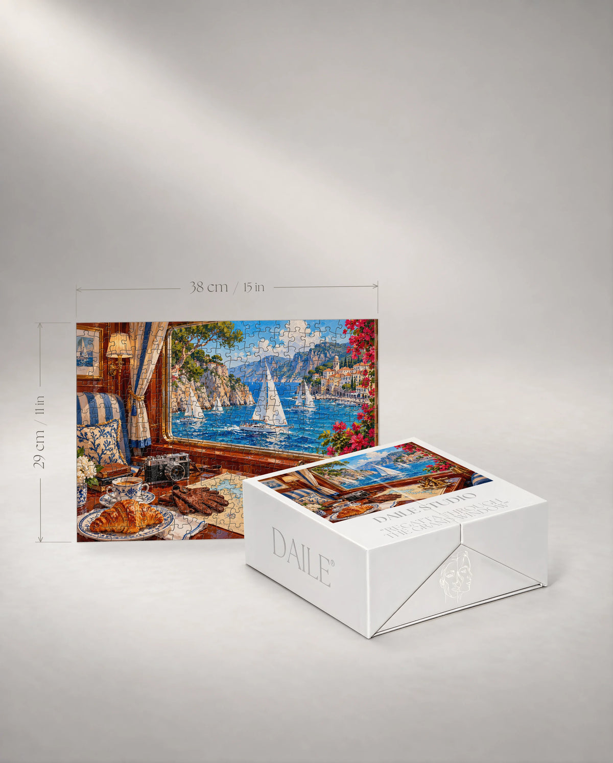 300-piece puzzle with the DAILE Mini gift box #set:mini-300