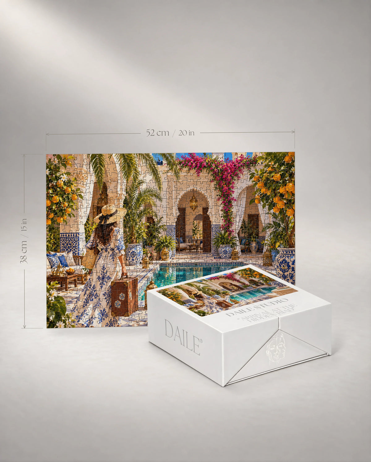 500-piece puzzle with the DAILE Mini gift box #set:mini-500