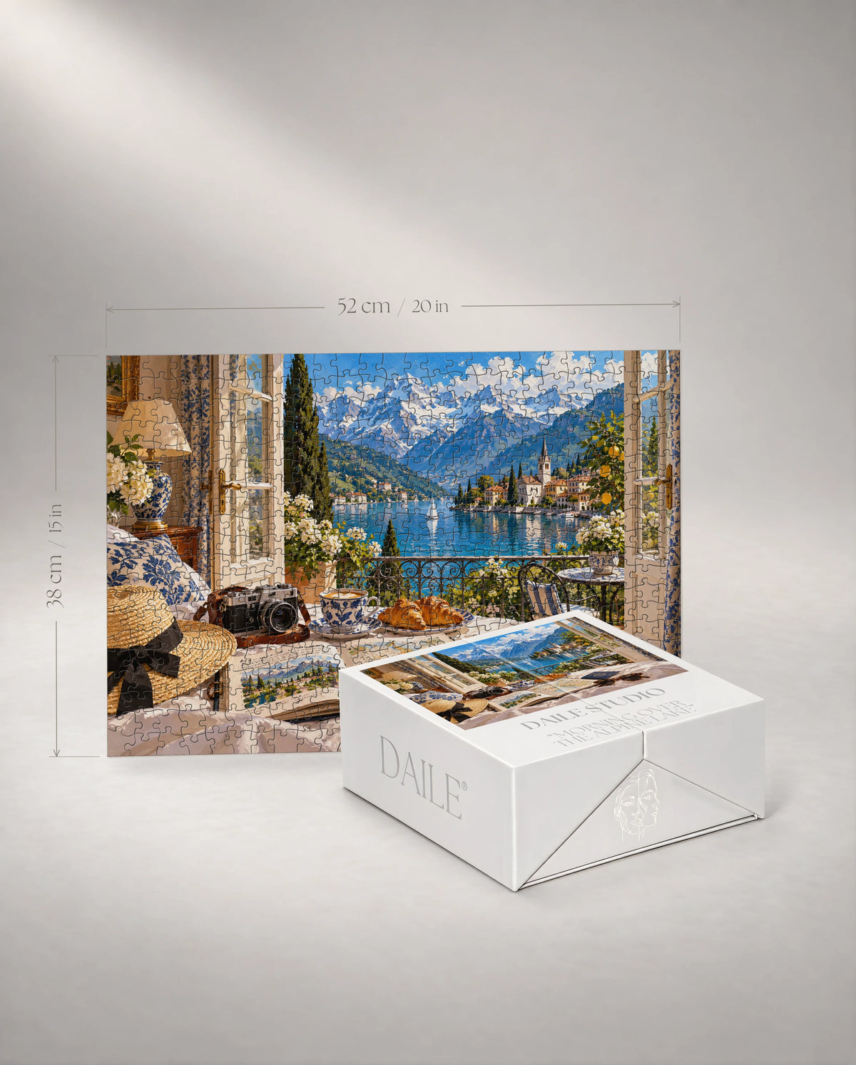 500-piece puzzle with the DAILE Mini gift box #set:mini-500