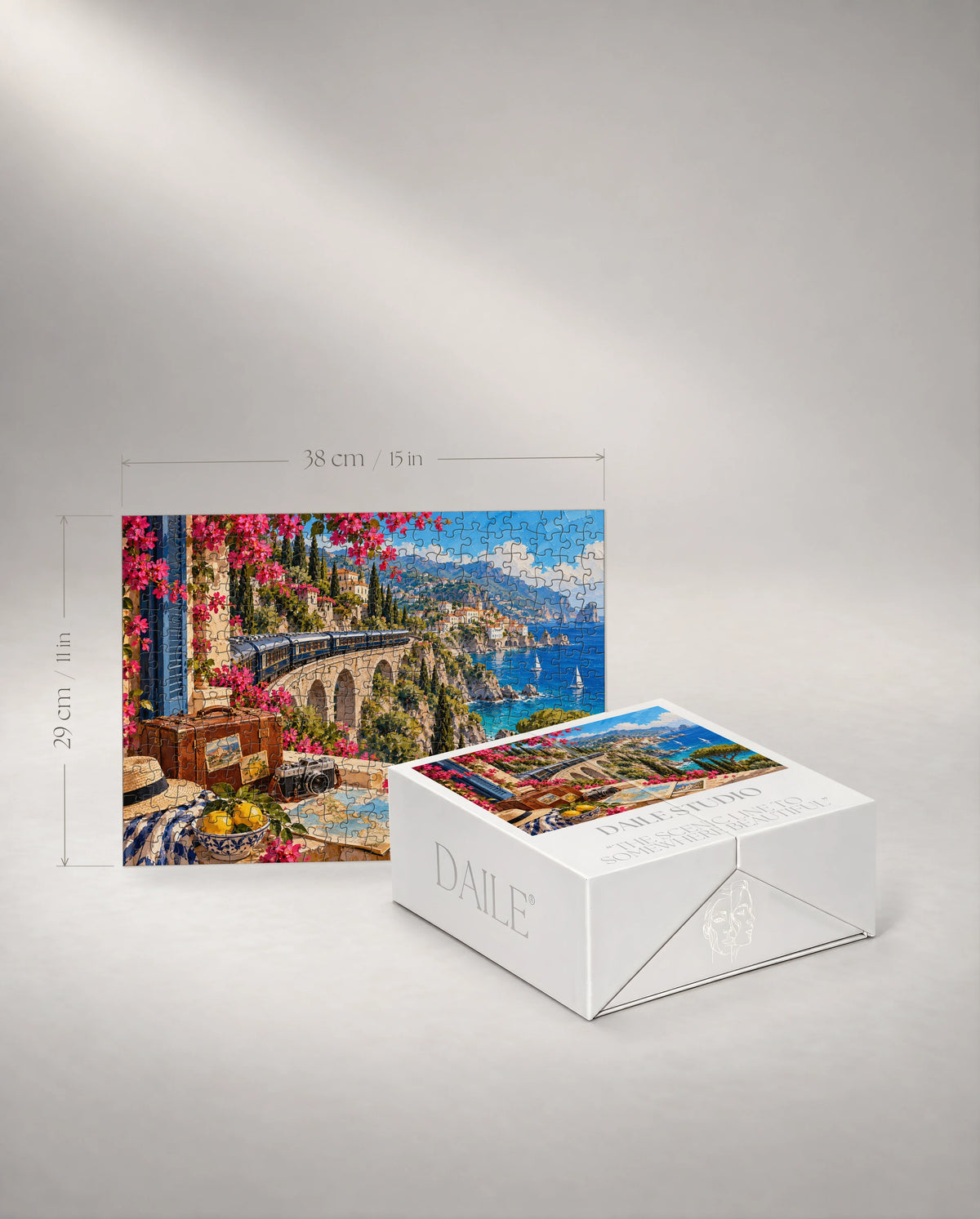 300-piece puzzle with the DAILE Mini gift box #set:mini-300