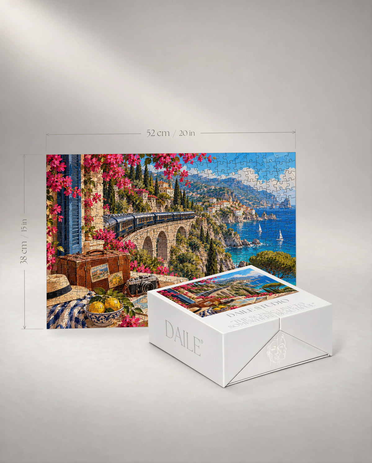 500-piece puzzle with the DAILE Mini gift box #set:mini-500