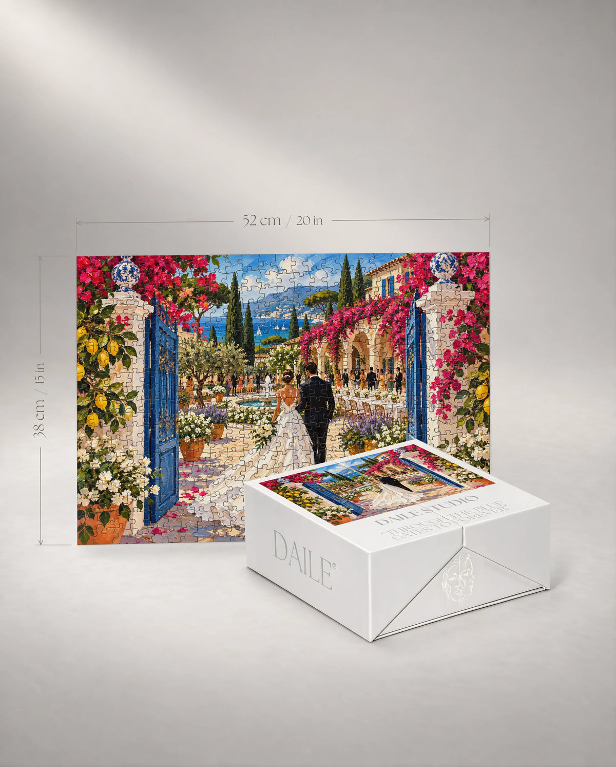 500-piece puzzle with the DAILE Mini gift box #set:mini-500