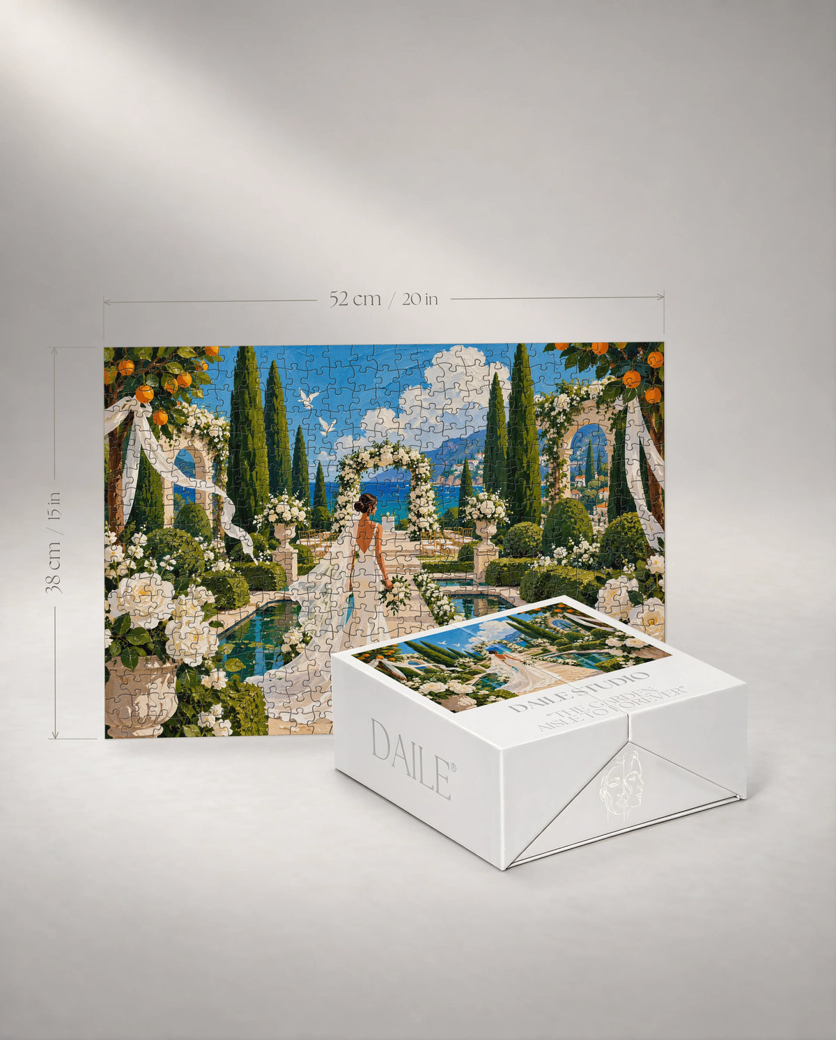 500-piece puzzle with the DAILE Mini gift box #set:mini-500