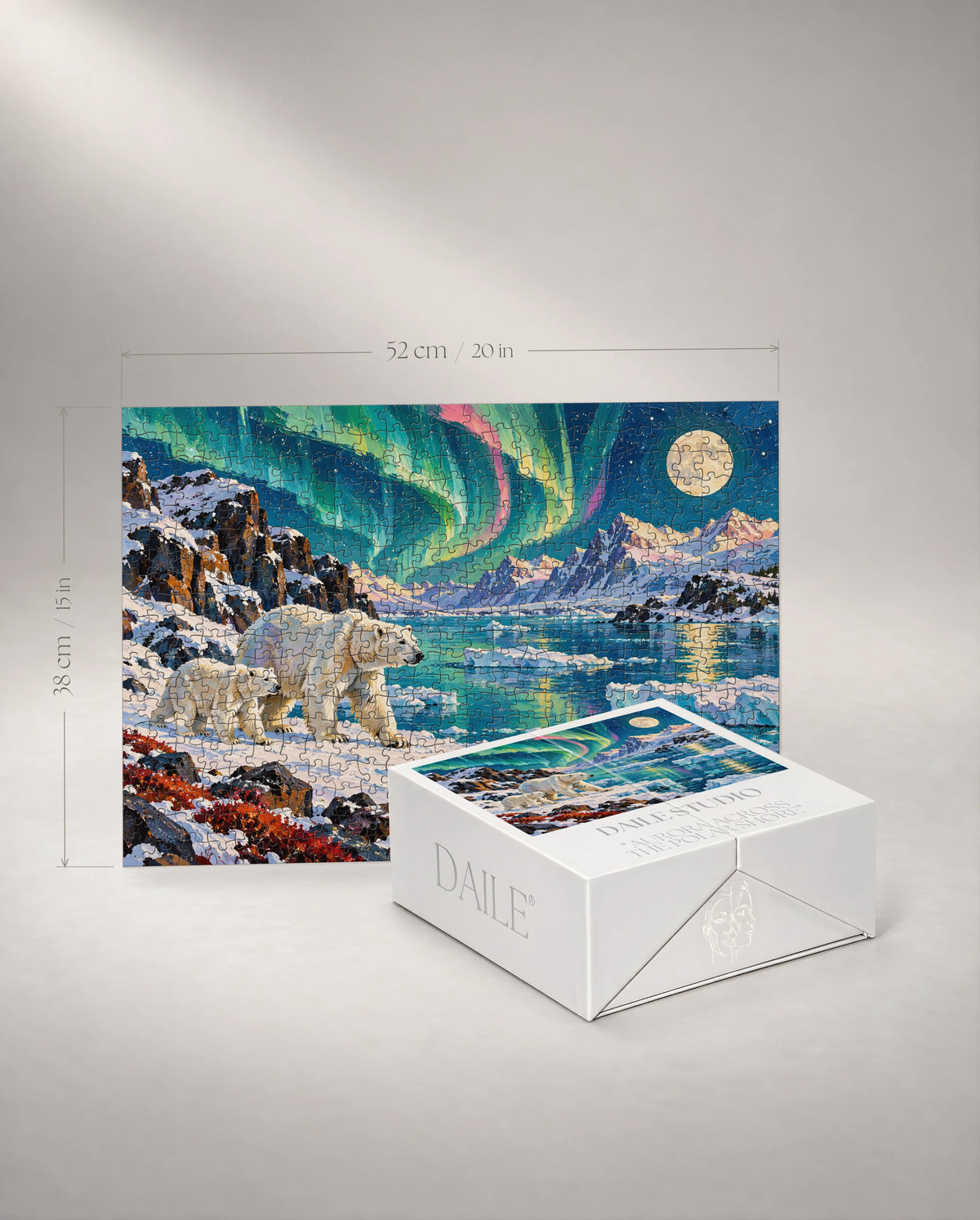 500-piece puzzle with the DAILE Mini gift box #set:mini-500