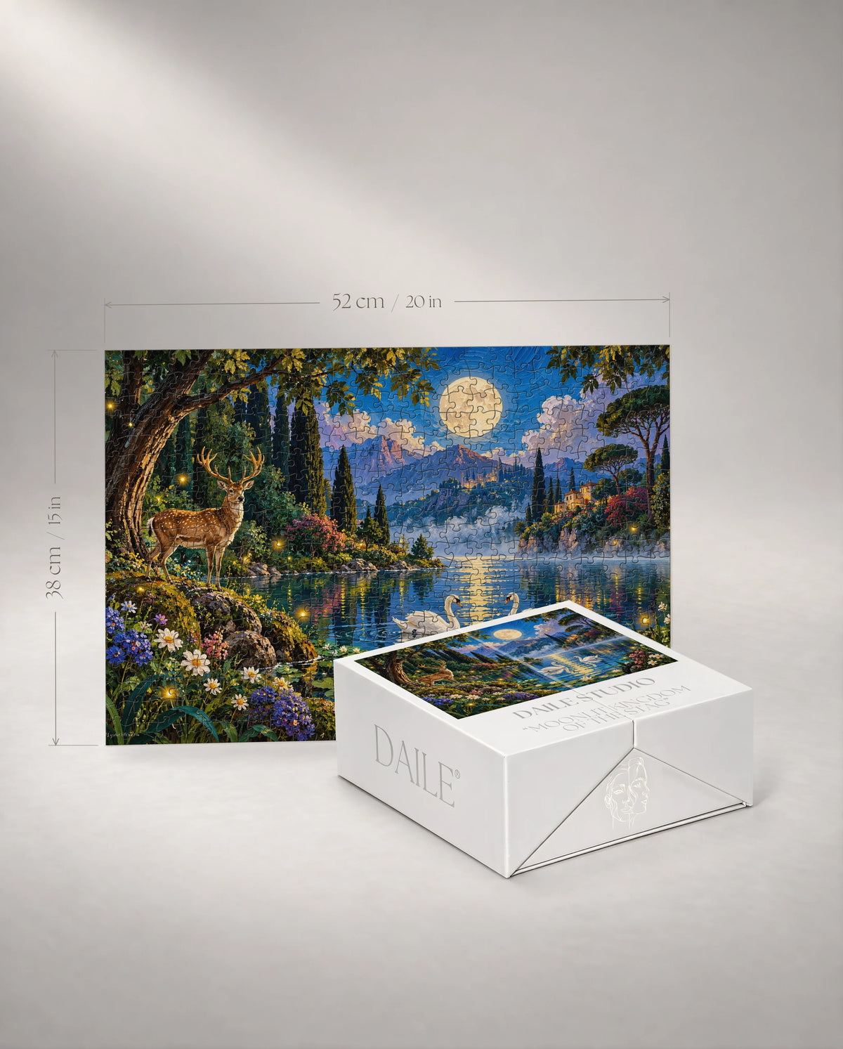 500-piece puzzle with the DAILE Mini gift box #set:mini-500