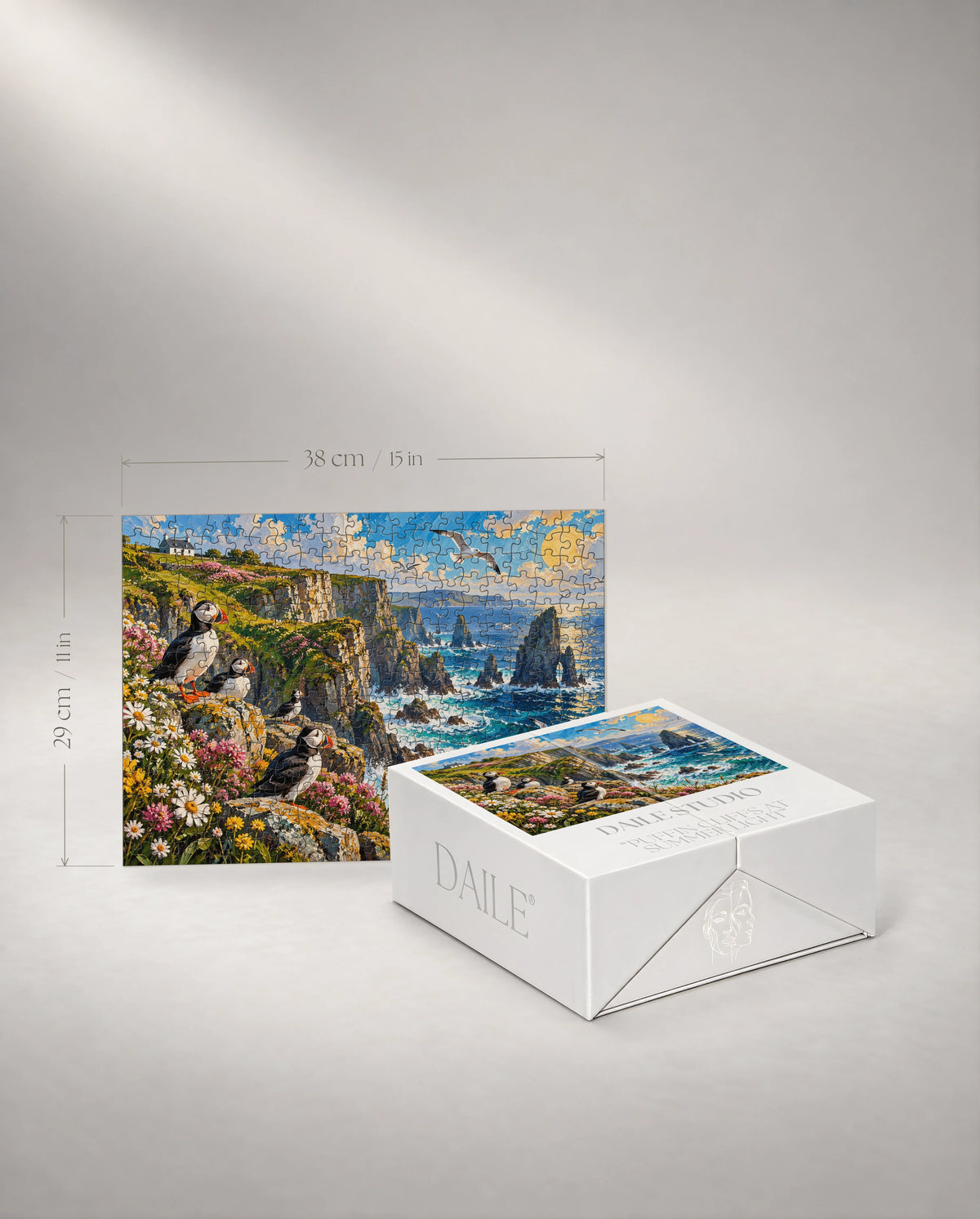 300-piece puzzle with the DAILE Mini gift box #set:mini-300
