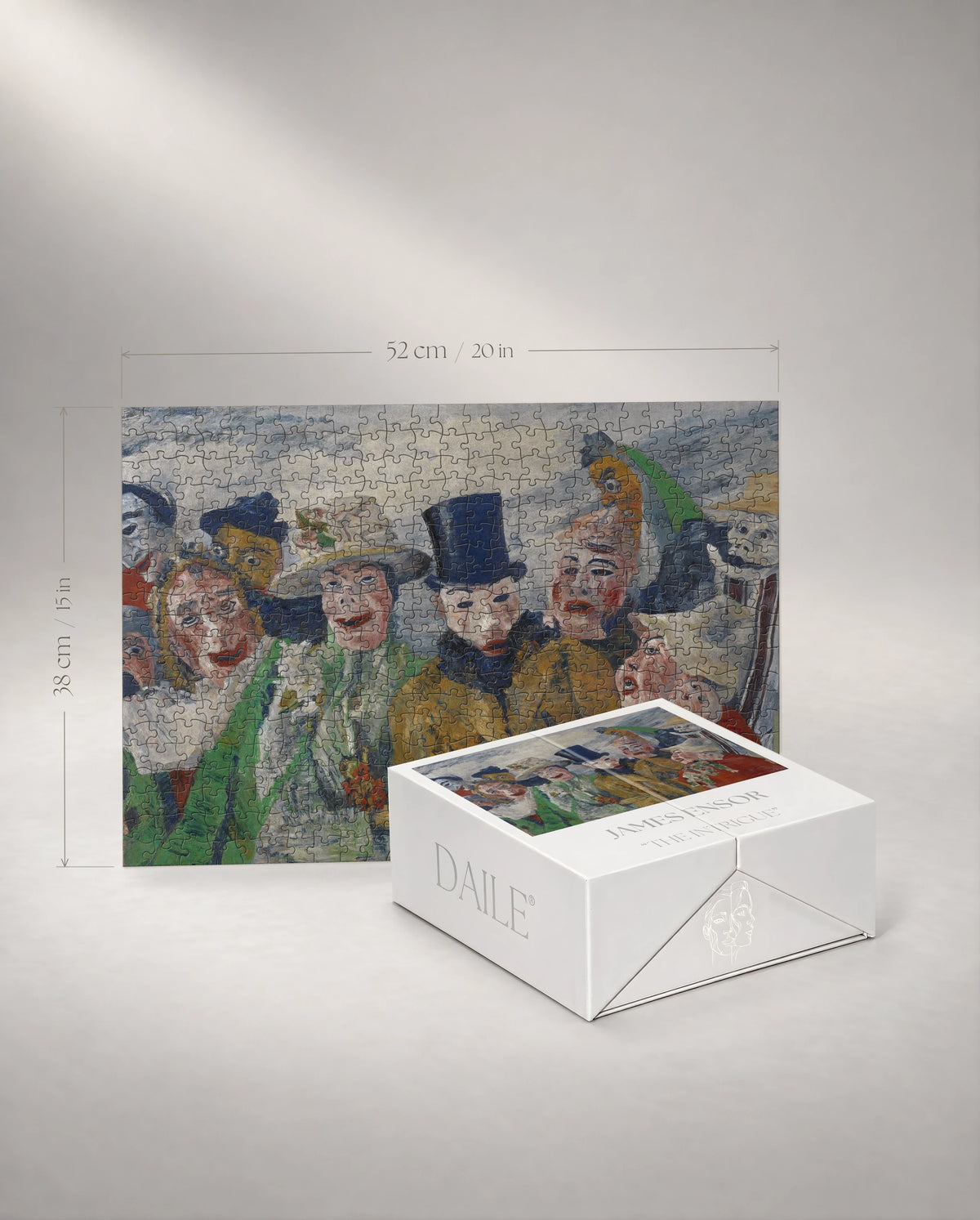 500-piece puzzle with the DAILE Mini gift box #set:mini-500