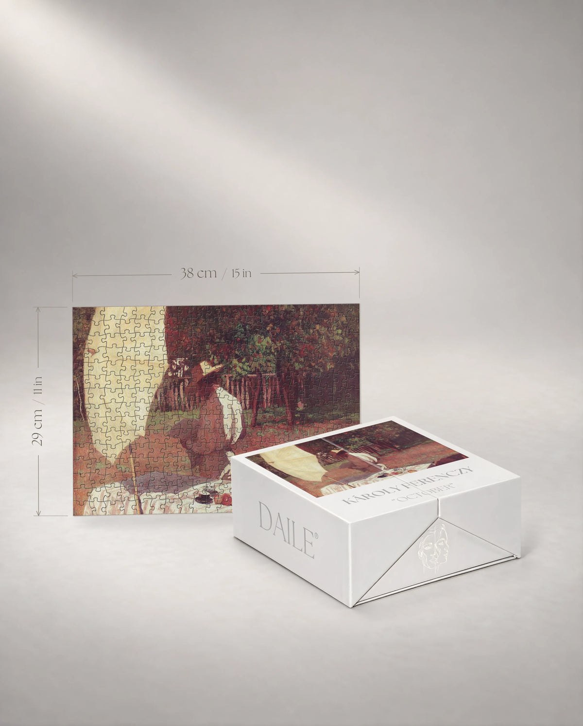 300-piece puzzle with the DAILE Mini gift box #set:mini-300