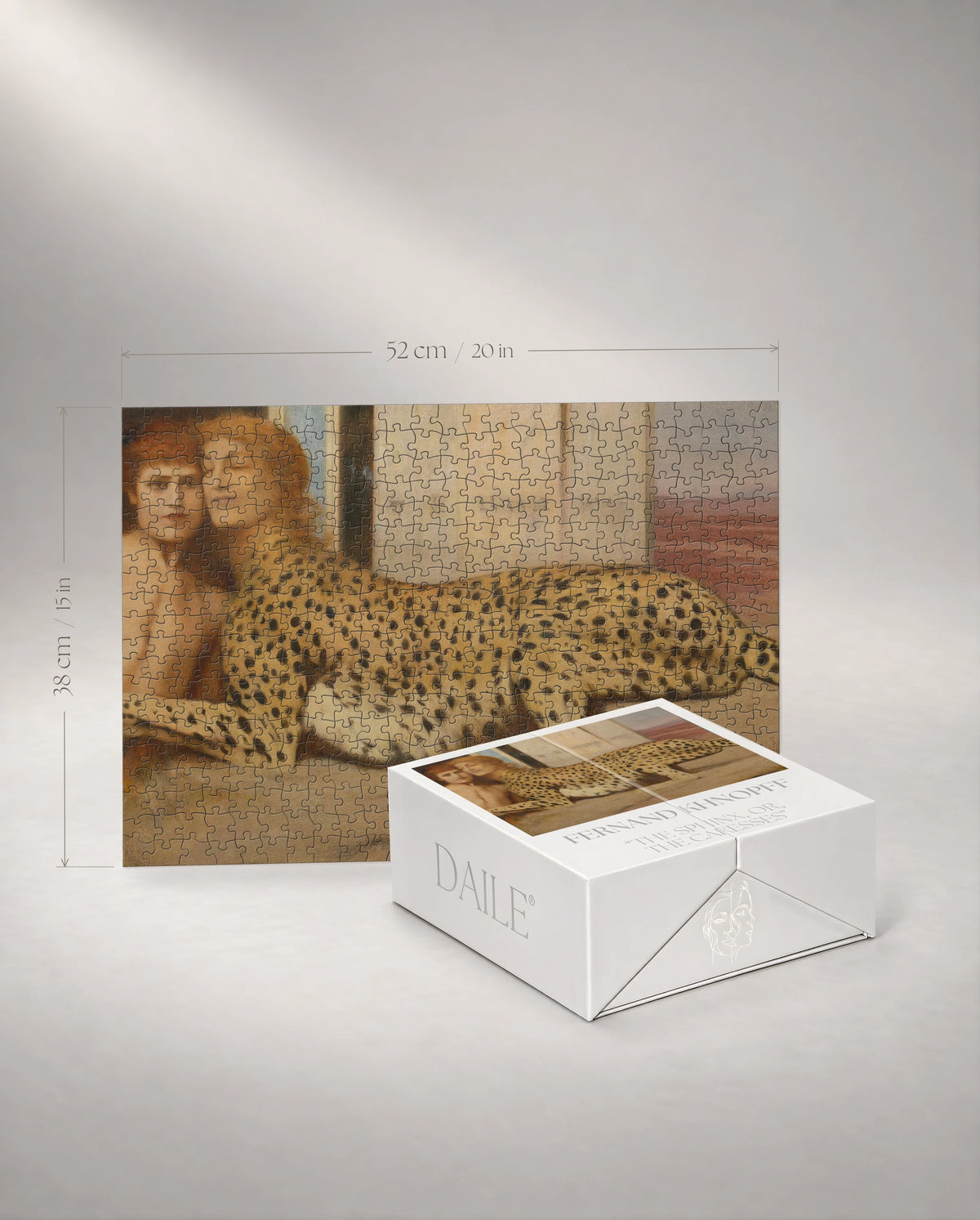 500-piece puzzle with the DAILE Mini gift box #set:mini-500