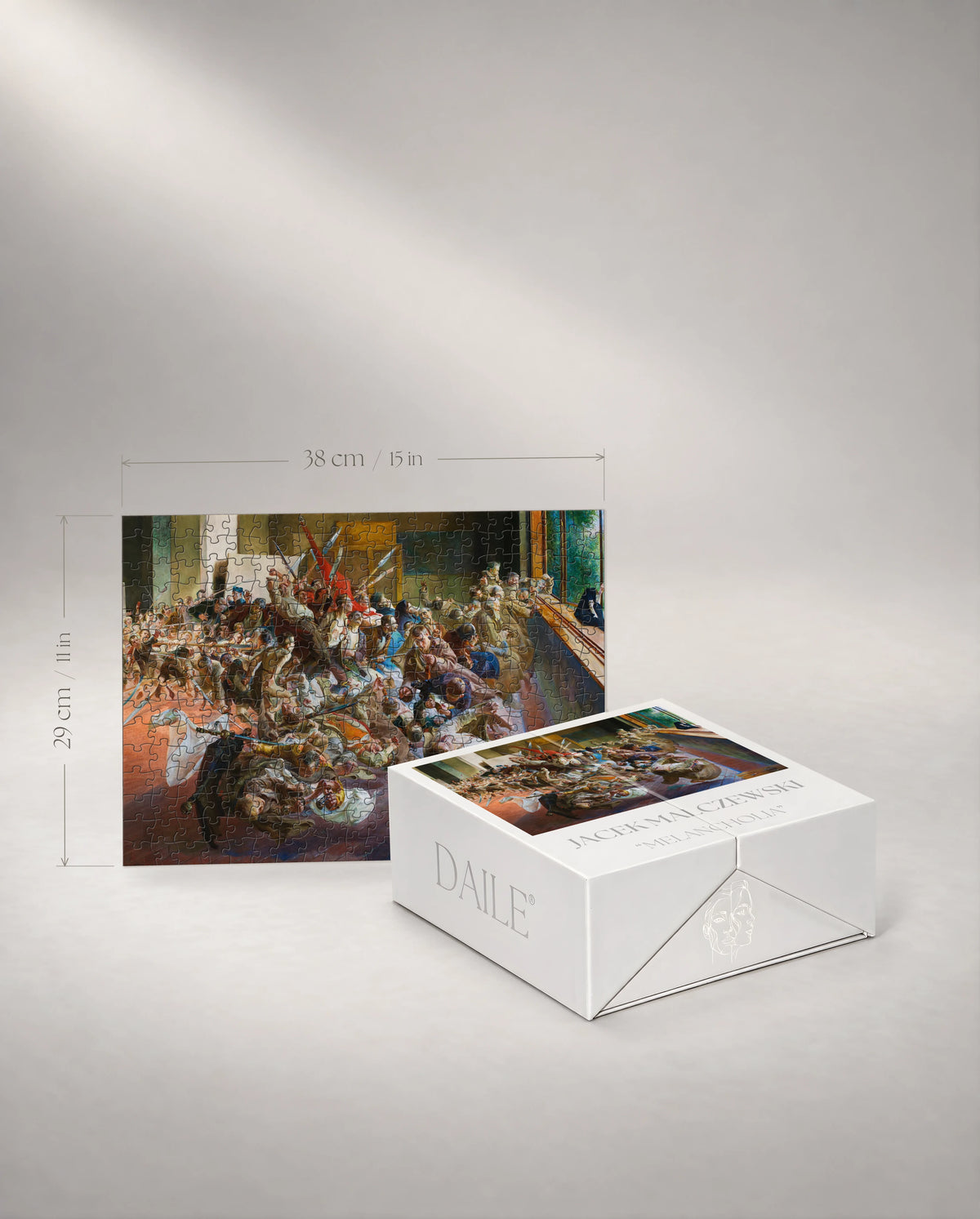 300-piece puzzle with the DAILE Mini gift box #set:mini-300