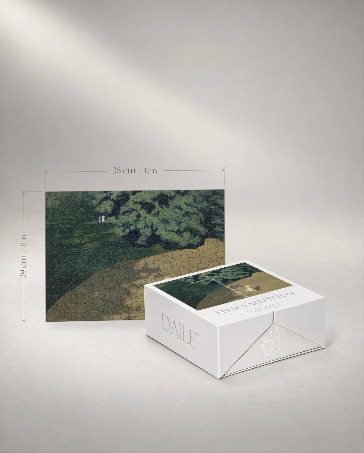 300-piece puzzle with the DAILE Mini gift box #set:mini-300