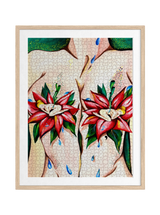 “Home is a Feeling” premium DAILE art gift set for art lovers with 1000-piece puzzle experience