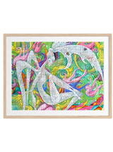 “ Eden ” premium DAILE art gift set for art lovers with 1000-piece puzzle experience