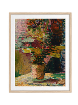 “ Vase de fleurs” premium DAILE art gift set for art lovers with 1000-piece puzzle experience