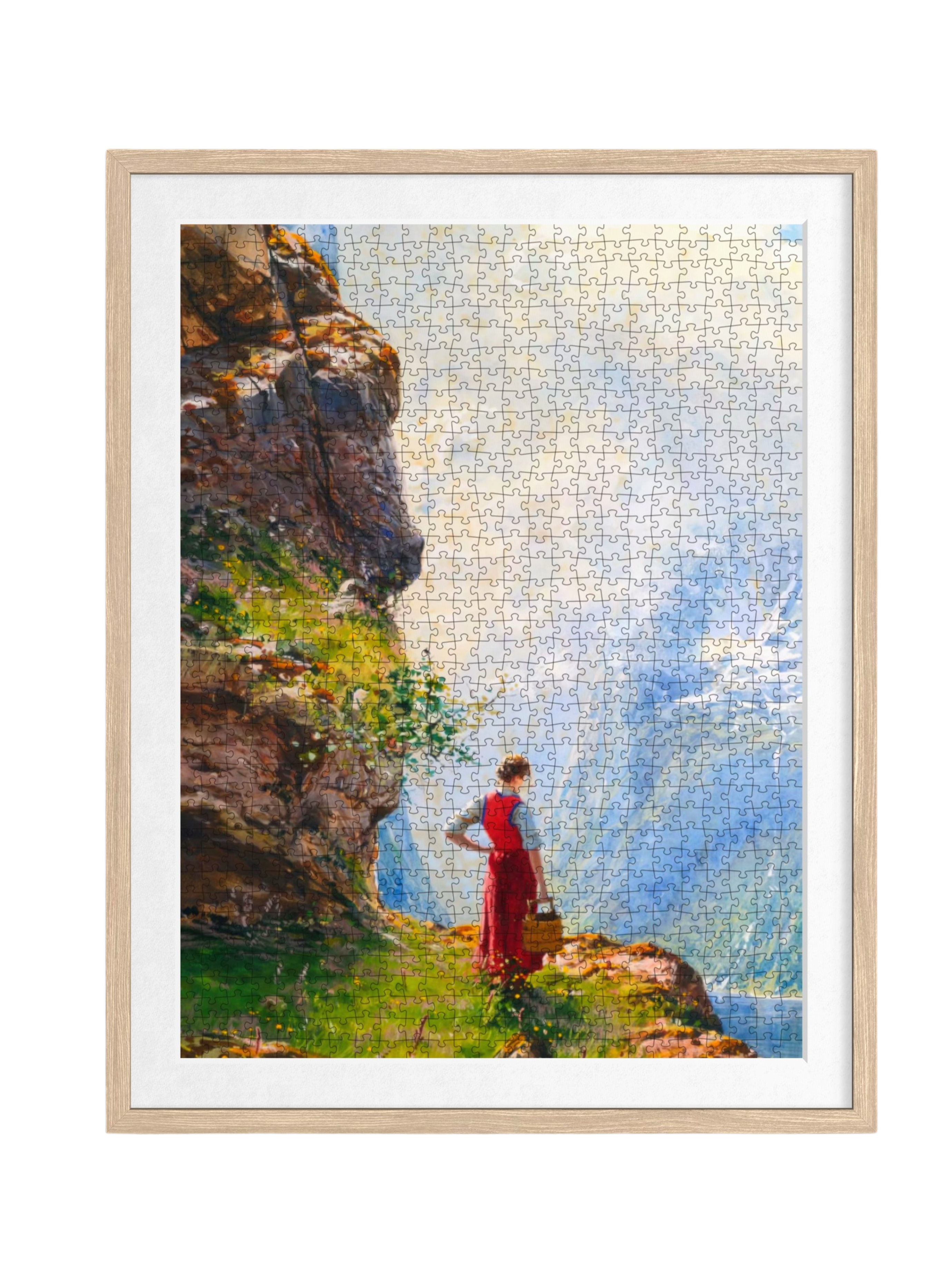 “ A Young Girl by a Fjord ” — DAILE x Hans Dahl