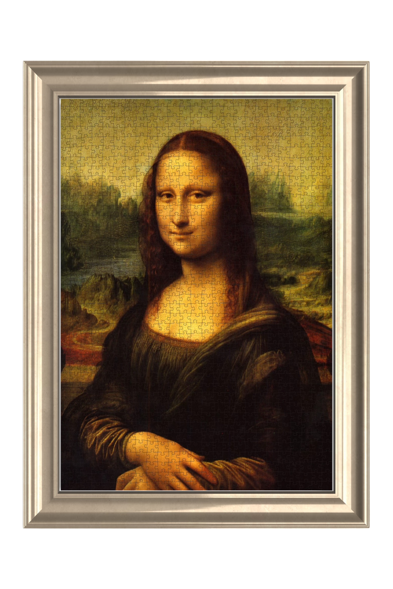 Mona Lisa premium DAILE art gift set for art lovers with 1000-piece puzzle experience