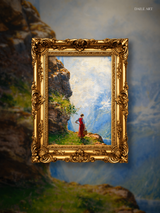 “ A Young Girl by a Fjord ” — DAILE x Hans Dahl