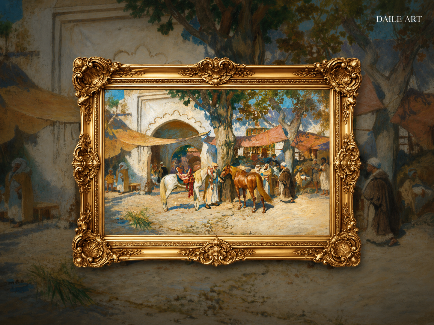 Alger — Bridgman | DAILE 1000-Piece Art Puzzle Gift Set