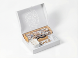 DAILE gift set candle detail for a thoughtful premium gifting experience