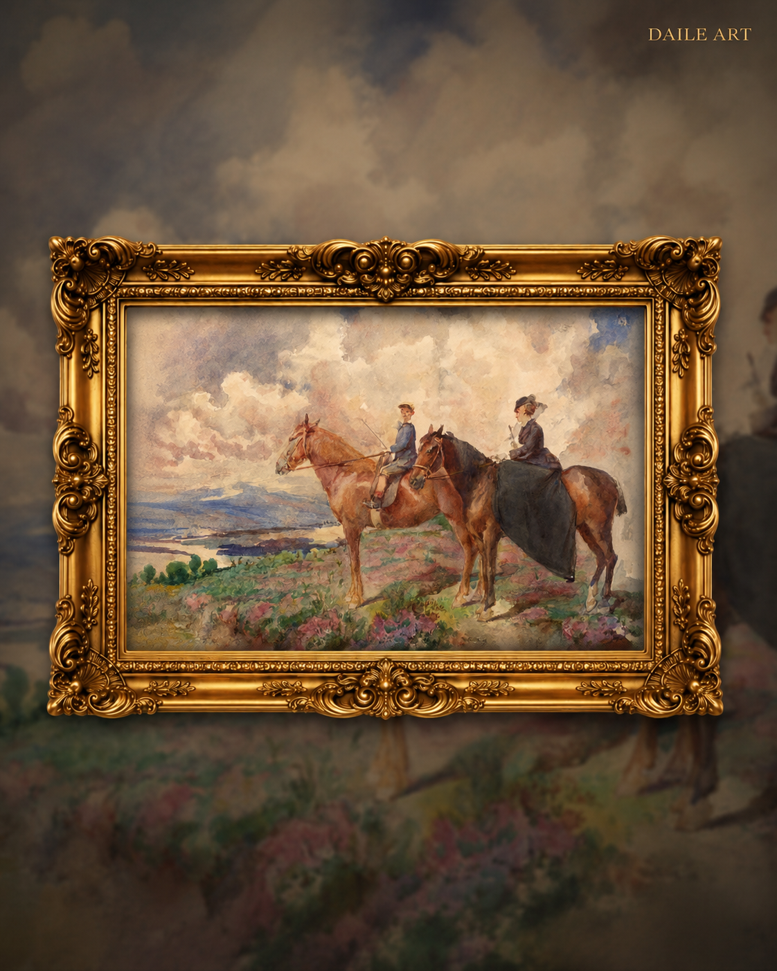 Horse Ride — Marie Bracquemond | DAILE